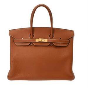 HERMES Birkin 35 Etrusque (H Stamp, circa 2004) Men's/Women's Taurillon Cleme...